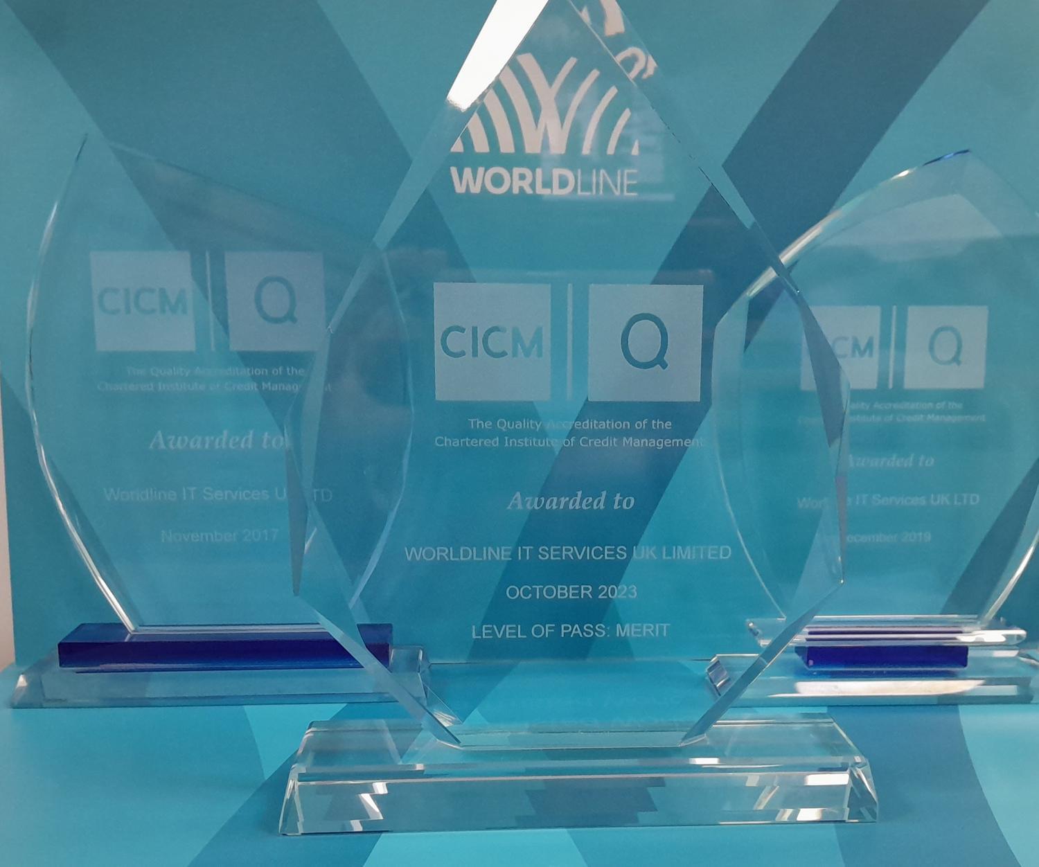 CICMQ Accreditation Awards - Worldline UK&I